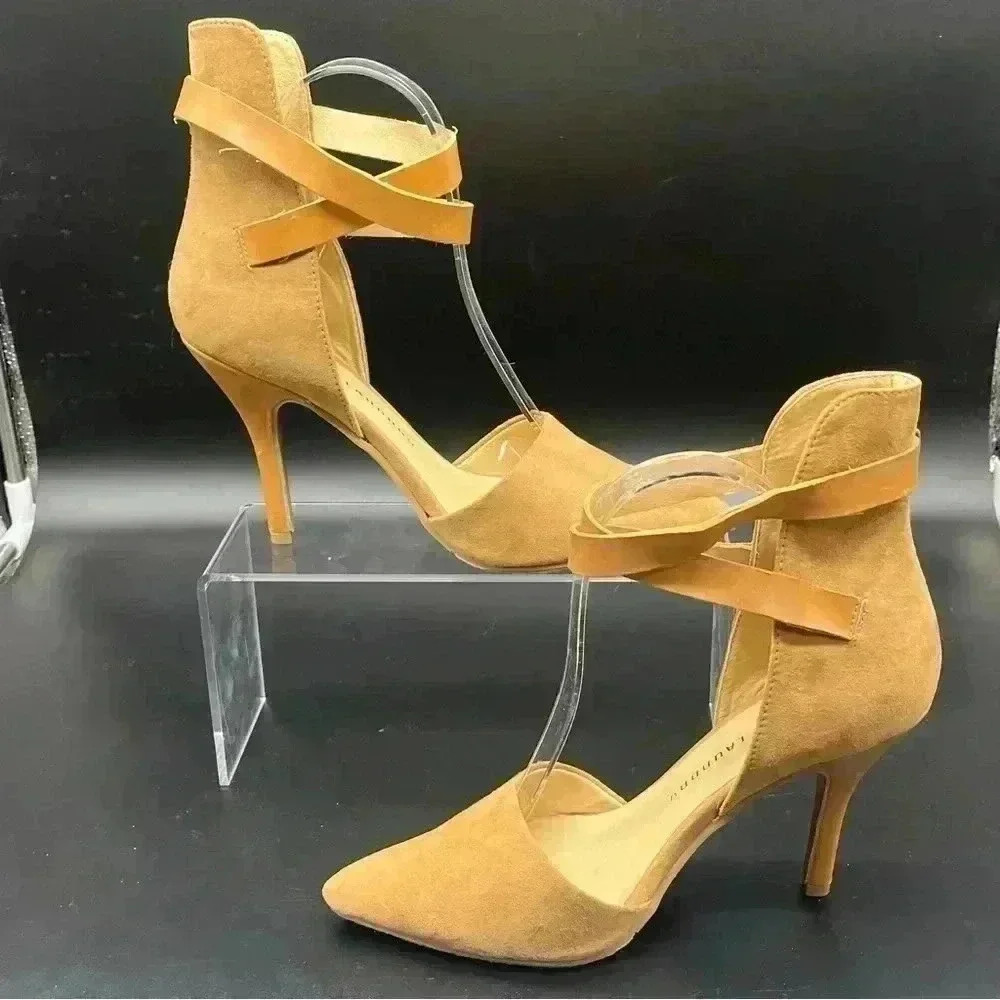 Chinese Laundry strappy heel size 8 1/2 - Picture 2 of 9